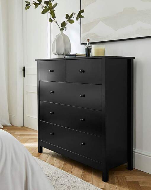 Bosworth Chest of Drawers Black - JD Williams - image 1