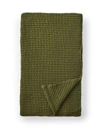 Pineapple Elephant Jaipur Waffle Throw Sage - Pineapple Elephant - Size: 150X200 - thumbnail 4