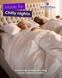 Slumberdown Chilly Nights 15 Tog Duvet White - Slumberdown - Size: DOUBLE - thumbnail 5