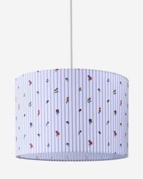 Julipa Evelyn Floral Stripe 30cm Shade Multi - Julipa - thumbnail 3