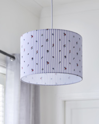 Julipa Evelyn Floral Stripe 30cm Shade Multi - Julipa