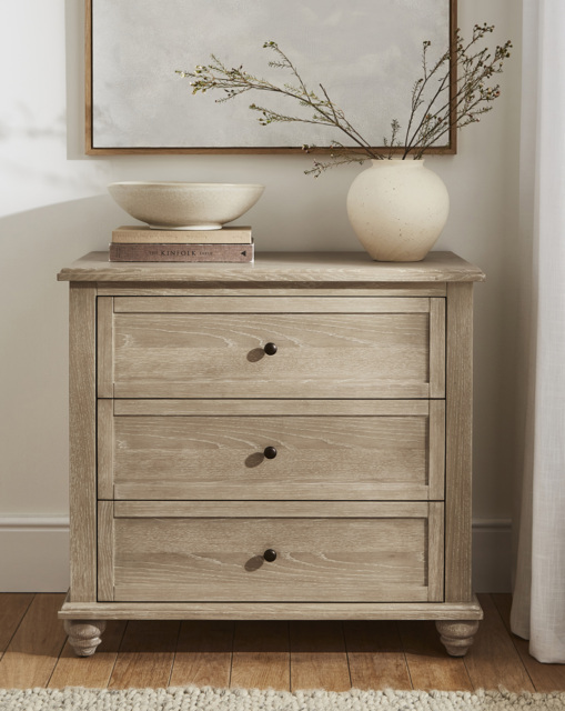 Julipa Imogen Small Chest of Drawers Grey OAK - Julipa - image 1