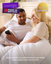 Slumberdown SS Cosy Nights 4 Pack White - Slumberdown - Size: PACK 4 - thumbnail 4