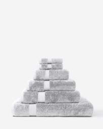 Egyptian Cotton 600GSM Towel - Silver Silver Grey - JD Williams - Size: Bath Towels - thumbnail 2