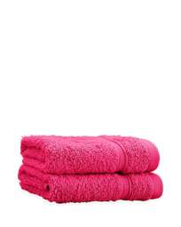 Catherine Lansfield Zero Twist Towel HOT Pink - Catherine Lansfield - Size: Pair Bath Sheets - thumbnail 3