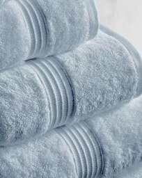 Egyptian Cotton 600gsm Towel Chambray Chambray - JD Williams - Size: Pair Face Cloths - thumbnail 4