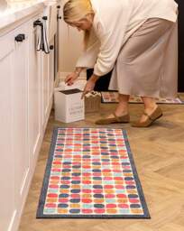 My Mat Indoor My Retro Clover Runner Multi - JD Williams - Size: 50X150 - thumbnail 4