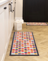My Mat Indoor My Retro Clover Runner Multi - JD Williams - Size: 50X150