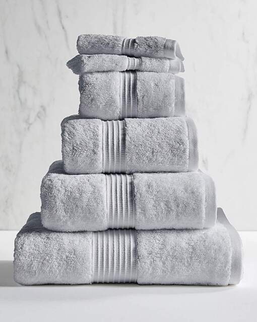Egyptian Cotton 600gsm Towel Silver Grey Silver Grey - JD Williams - Size: Pair Face Cloths - image 1