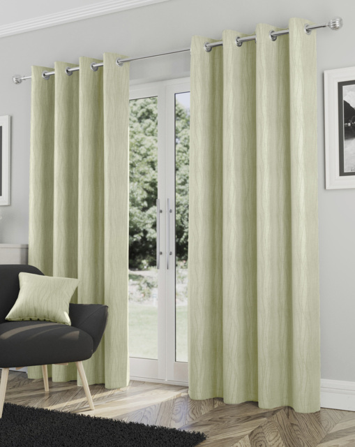 Goodwood Thermal Curtain Green - Enhanced Living - Size: 229 x 229cm - image 1