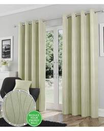 Goodwood Thermal Curtain Green - Enhanced Living - Size: 229 x 229cm - thumbnail 3