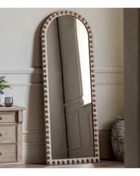 Gallery Arch Leaner Mirror Natural - Gallery Direct