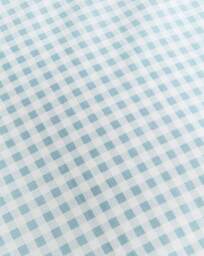 Gingham Cotton Blend Duvet Cover Set SEA Foam - JD Williams - Size: DOUBLE - thumbnail 5