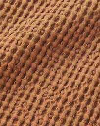 Pineapple Elephant Jaipur Waffle Throw Caramel - Pineapple Elephant - Size: 150X200 - thumbnail 2