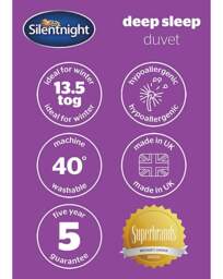 Silentnight Deep Sleep 13.5 Tog White - Silentnight - Size: KING - thumbnail 5