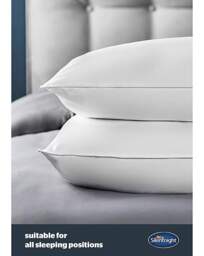 Silentnight 2 Pk Duck Feather Pillows White - Silentnight - thumbnail 3