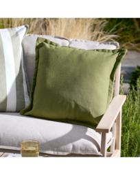 Yard Holmfirth Canvas Outdoor Cushion Eucalyptus - Yard - Size: 45X45 - thumbnail 1