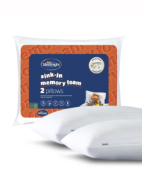 Silentnight Sink In 2 Pack Pillow White - Silentnight - thumbnail 1