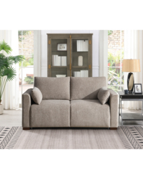 Elliot Sofa bed Stone - Sofa Source - thumbnail 1