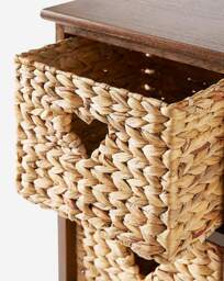 Hyacinth Hearts 4 Drawer Tall Unit Natural - JD Williams - thumbnail 2