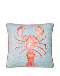 Fusion Lobster Outdoor Filled Cushion Orange - Fusion - thumbnail 2