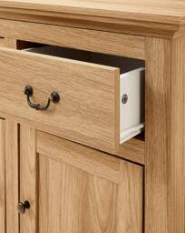 Julipa Ashford 2 Door 2 Drawer Sideboard OAK Effect - Julipa - thumbnail 4