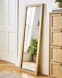 Long Wall Mirror - Oak OAK - JD Williams - thumbnail 1