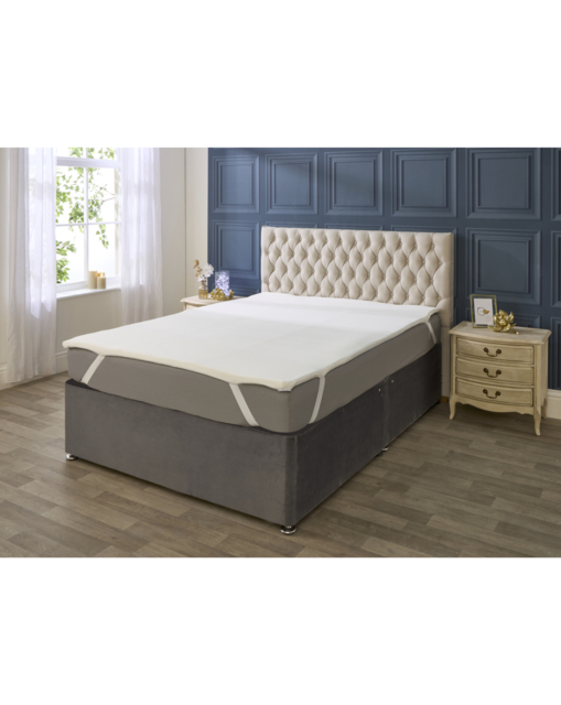 Downland Sensation Mattress Topper White - Downland - Size: DOUBLE - image 1