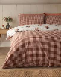 CL Scare Bears Duvet Cover Set Cream - Catherine Lansfield - Size: SINGLE - thumbnail 2