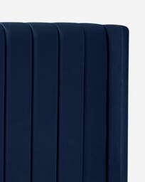 Eloise Winged Velvet Storage Bedframe Midnight - JD Williams - Size: DOUBLE - thumbnail 5