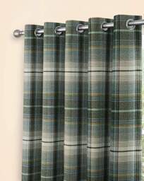 Sundour Gleneagle Blackout Curtains Green - Sundour - Size: 229 x 229cm - thumbnail 3