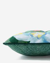 Elora Floral Outdoor Bench Cushion Green - JD Williams - thumbnail 5