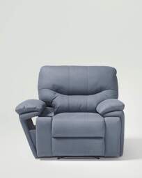 Hindley Power Recliner Chair Blue - JD Williams - thumbnail 3