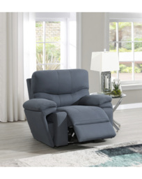 Hindley Power Recliner Chair Blue - JD Williams
