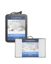 Snuggledown Duvet+2 Medium Pillows White - Snuggledown - Size: SINGLE
