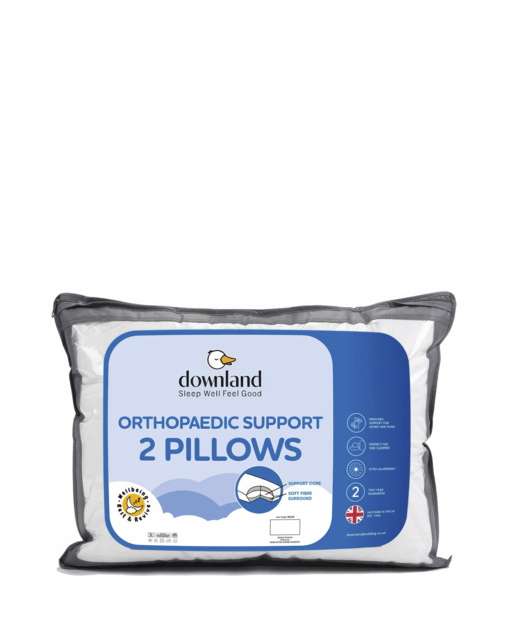 Downland Orthopaedic Support Pillows White - Downland - Size: PAIR - image 1
