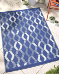 Rico Outdoor Rug Blue - Fusion - Size: 120X170 - thumbnail 1
