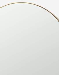 Gold Round Wall Mirror Gold - JD Williams - thumbnail 2