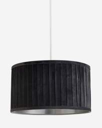 Pleated Velvet Grey Shade Grey - Searchlight - thumbnail 5