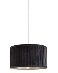 Pleated Velvet Grey Shade Grey - Searchlight - thumbnail 4