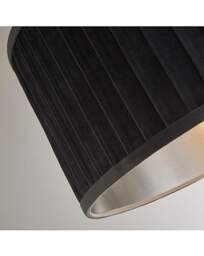 Pleated Velvet Grey Shade Grey - Searchlight - thumbnail 3