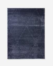 Sara Carved Triangle Rug Navy - Homemaker - Size: 80X150 - thumbnail 3