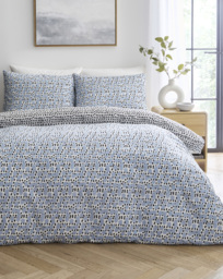 Nico Spot Duvet Cover Set Blue MIX - JD Williams - Size: SINGLE - thumbnail 1