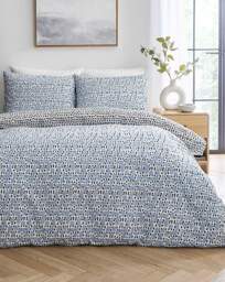 Nico Spot Duvet Cover Set Blue MIX - JD Williams - Size: SINGLE - thumbnail 1