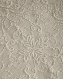 CL Amelia Jacquard Duvet Cover Set Cream - Catherine Lansfield - Size: DOUBLE - thumbnail 3