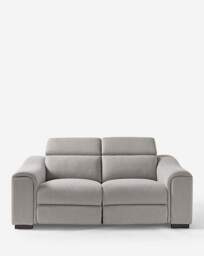 Franklin Power Recliner 2 Seater Grey - JD Williams - thumbnail 5