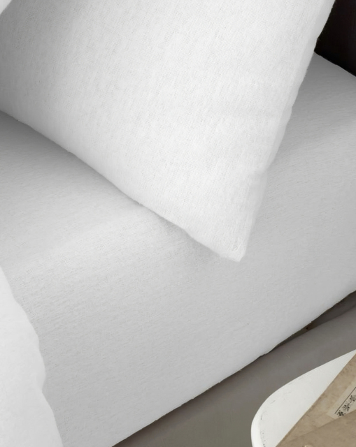 Catherine Lansfield Cotton Fitted Sheet White - Catherine Lansfield - Size: SINGLE - image 1