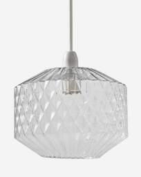 Clear Glass Pendant Shade Clear - Searchlight - thumbnail 2