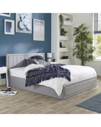 Aspire Cotswold Ottoman Bed Grey - Aspire - Size: DOUBLE