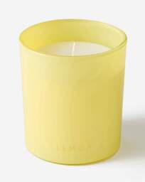 Lemon Scented Candle Yellow - JD Williams - thumbnail 3